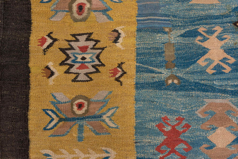 Antique Besserabian Area Rug (6' x 8')